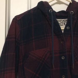 Garage boyfriend fit flannel